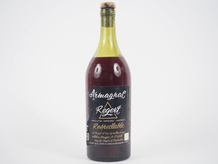 1 MAGNUM ARMAGNAC 'RESPECTABLE' REGERT 47% - NIVEAU LÉGÈREMENT BAS 