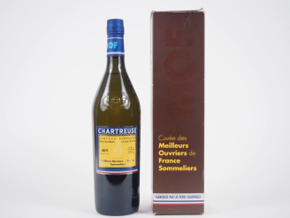 Vente aux enchères 1 BOUTEILLE CHARTREUSE "CUVÉE DES MEILLEURS OUVRIERS DE FRANCE" - 2019