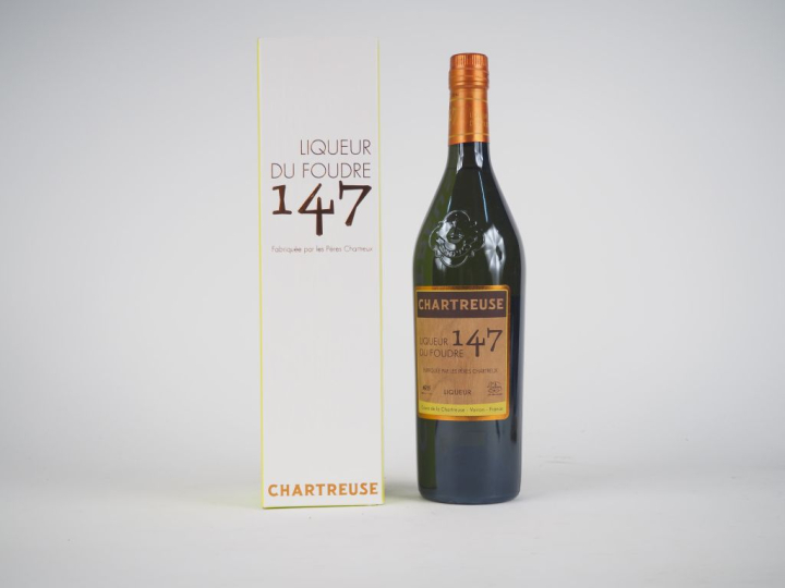 1 BOUTEILLE CHARTREUSE "LIQUEUR DU FOUDRE 147" - 2019 - COFFRET 