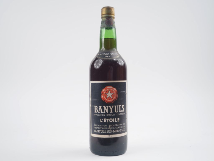 1 BOUTEILLE BANYULS L'ÉTOILE - 1965