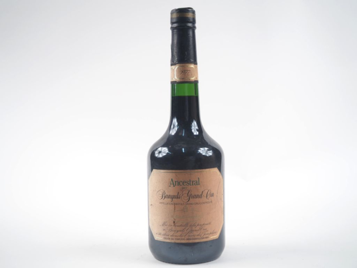 1 BOUTEILLE BANYULS GC 'CELLIER DES TEMPLIERS' - 1977