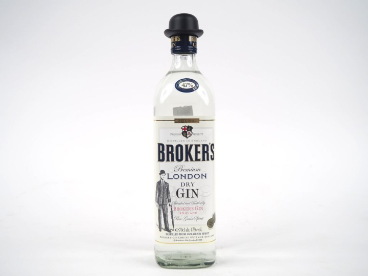 1 BOUTEILLE GIN LONDON DRY BROKER'S 47%  