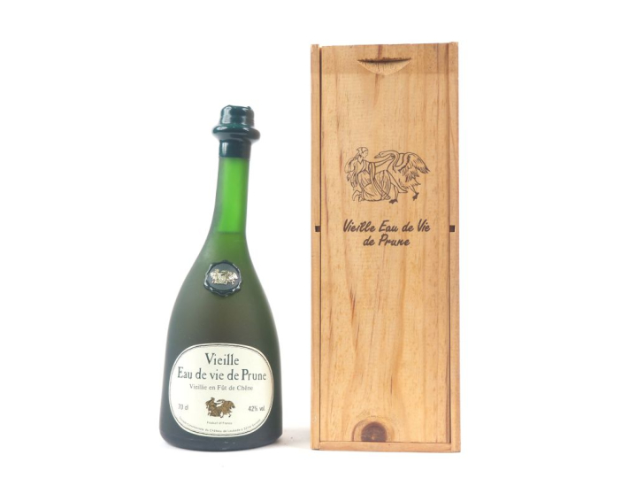 1 BOUTEILLE VIEILLE EAU DE VIE DE PRUNE CHÂTEAU DE LAUBADE 42% - CBO 