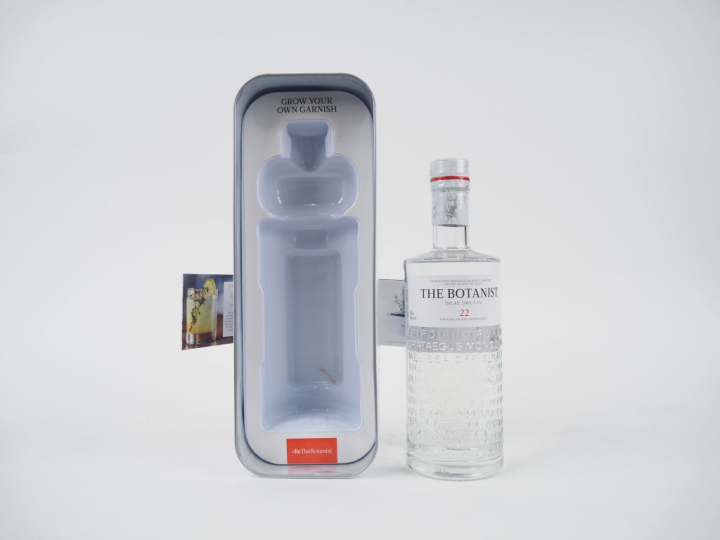 1 BOUTEILLE GIN THE BOTANIST ISLAND BOTANICALS - COFFRET