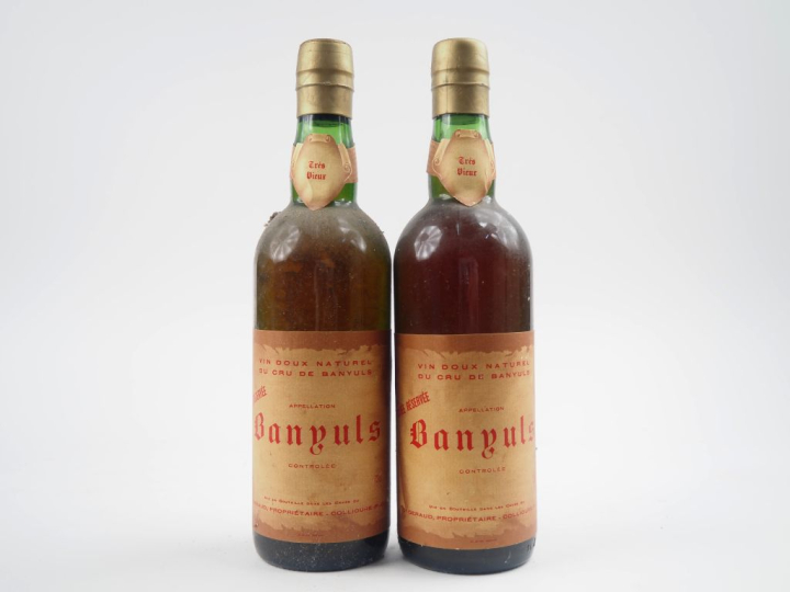 2 BOUTEILLES BANYULS DR GERAUD 