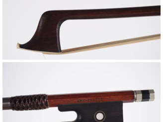 Vente aux enchères Archet d'étude de violon signé ARY France  en pernambouc. Poids. 62 g 