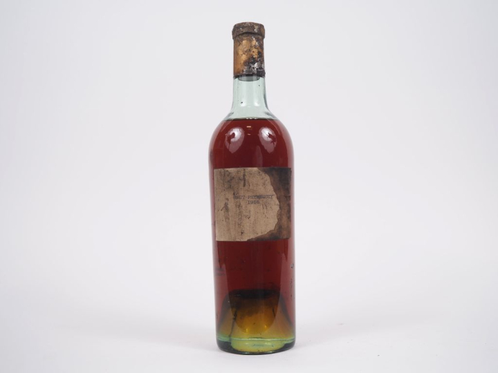 1 BOUTEILLE CHÂTEAU HAUT PEYRAGUEY 1er CC SAUTERNES - 1916 - HEP/ÉTIQU