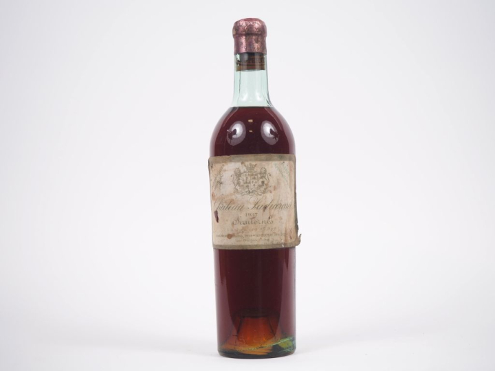 1 BOUTEILLE CHÂTEAU SUDUIRAUT 1er CC SAUTERNES - 1937 - BG-LB/ELA/ES