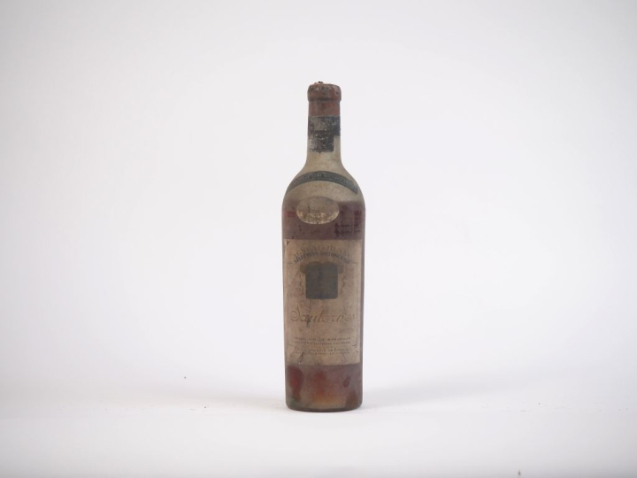 1 BOUTEILLE AGNEAU BLANC "SELECTION ROTHSCHILD" SAUTERNES - 1945 - BEP