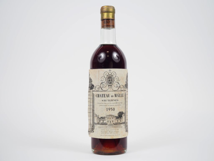 1 BOUTEILLE CHÂTEAU DE MALLE CC SAUTERNES - 1950 - LB 