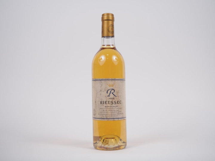 1 BOUTEILLE R DE RIEUSSEC BORDEAUX - 1985 - ES 