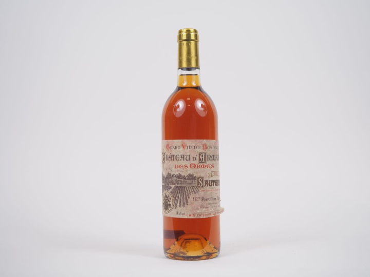 1 BOUTEILLE CHÂTEAU D'ARMAJAN DES ORMES SAUTERNES - 1989 