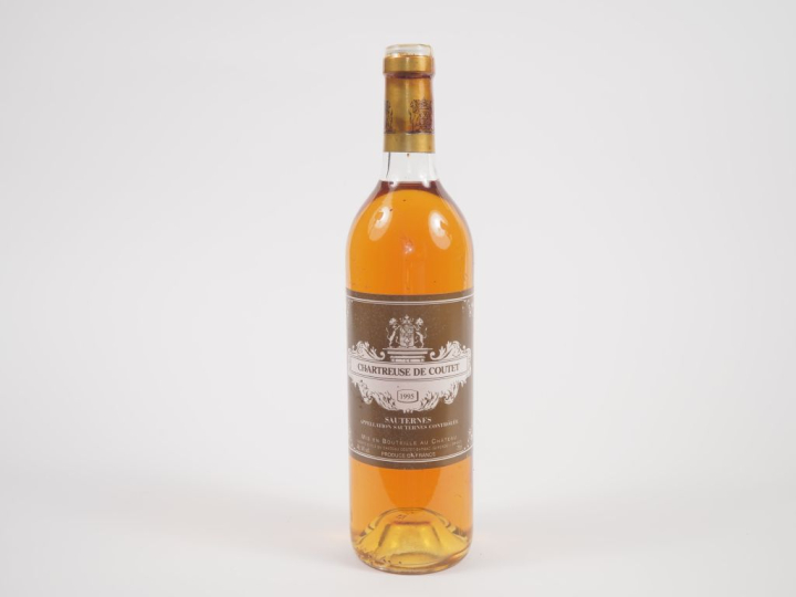 1 BOUTEILLE CHARTREUSE DE COUTET SAUTERNES - 1995 - BG 