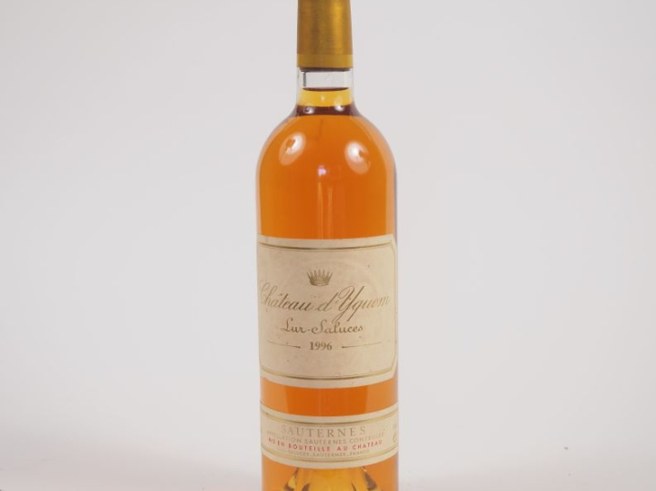 1 BOUTEILLE CHÂTEAU D'YQUEM 1er CCS SAUTERNES - 1996  