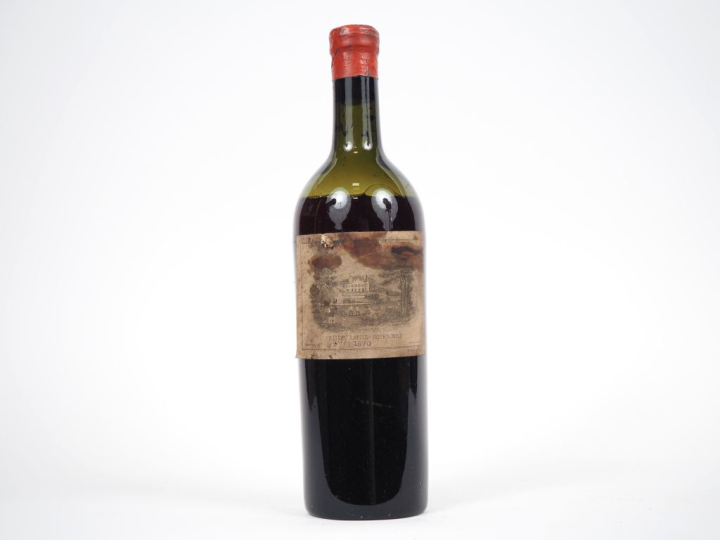 1 BOUTEILLE CHÂTEAU LAFITE ROTHSCHILD 1er GCC PAUILLAC - 1870 (?) - BO