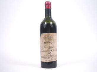 Vente aux enchères 1 BOUTEILLE CHÂTEAU MOUTON ROTHSCHILD 1er GCC PAUILLAC - 1937 - VIDANG