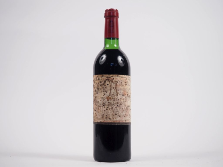 1 BOUTEILLE CHÂTEAU LATOUR 1er GCC PAUILLAC - 1977 - LB/ETT
