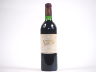 Vente aux enchères 1 BOUTEILLE CHÂTEAU MARGAUX 1er GCC MARGAUX - 1982 - ETLS 