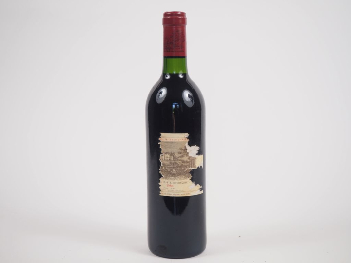 1 BOUTEILLE CHÂTEAU LAFITE ROTHSCHILD 1er GCC PAUILLAC - 1984 - BG/ETA