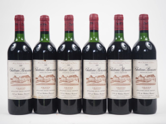 Vente aux enchères 6 BOUTEILLES CHÂTEAU BOUSCAUT GCC GRAVES - 1985 - 3 LB/3 HEP