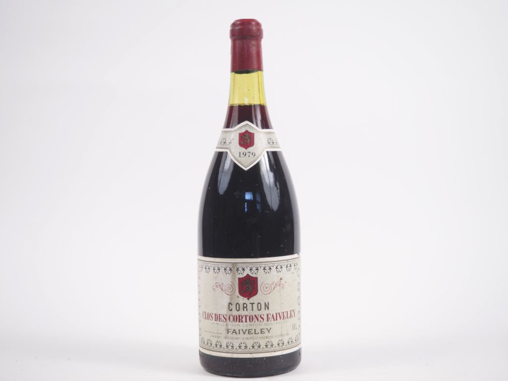 1 MAGNUM CORTON GC "CLOS DES CORTONS" FAIVELAY - 1979 - 3,4 CM/ELS/CAP