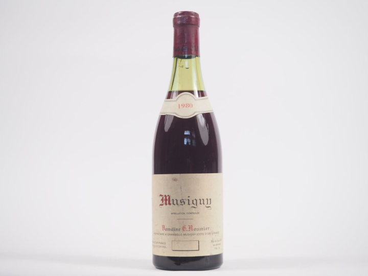 1 BOUTEILLE MUSIGNY GC DOMAINE GEORGES ROUMIER - 1980 - 4 CM/ELS