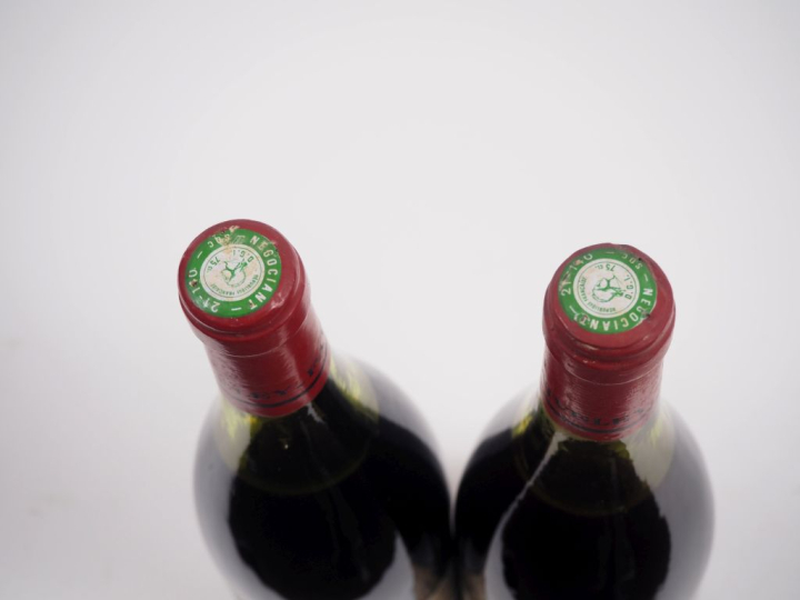 2 BOUTEILLES LATRICIÈRES CHAMBERTIN TASTEVINAGE FAIVELEY - 1980 - 1 à 