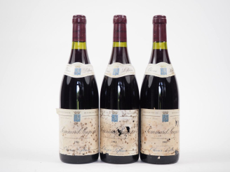 Vente aux enchères 3 BOUTEILLES POMMARD 1er CRU RUGIENS OLIVIER LEFLAIVE - 1993 - EA 