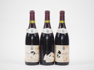 Vente aux enchères 3 BOUTEILLES POMMARD 1er CRU RUGIENS OLIVIER LEFLAIVE - 1993 - 2 EA/1 