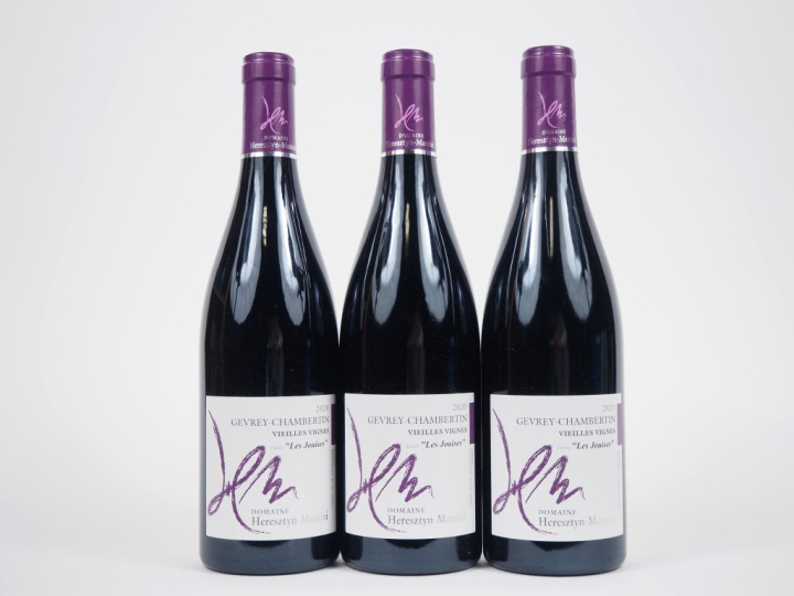 3 BOUTEILLES GEVREY CHAMBERTIN VV "LES JOUISES" DOMAINE HERESZTYN MAZZ