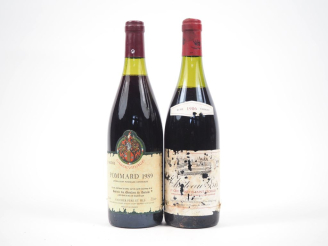 Vente aux enchères 2 BOUTEILLES : 1 NUITS ST GEORGES 1er CRU "CHÂTEAU GRIS" LUPÉ CHOLET 1