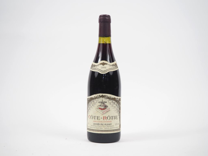 1 BOUTEILLE CÔTE ROTIE "CUVÉE DU PLESSY" GILLES BARGE - 1994 