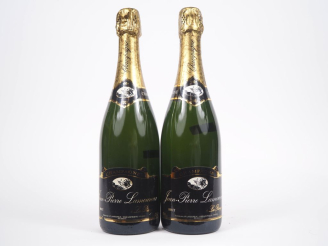 Vente aux enchères 2 BOUTEILLES CHAMPAGNE JEAN PIERRE LAMOUREUX