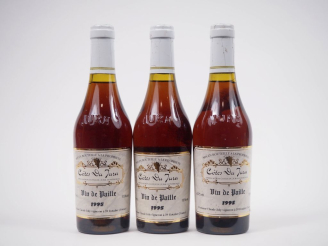 Vente aux enchères 3 BOUTEILLES (37,5 cl) VIN DE PAILLE DOMAINE CLAUDE JOLY - 1995