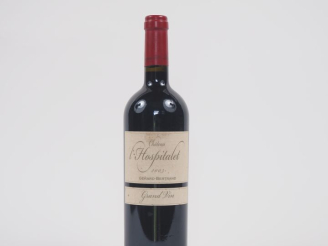Vente aux enchères 1 BOUTEILLE CHÂTEAU L'HOSPITALET CÔTEAUX DU LANGUEDOC - 2003 - ELA 