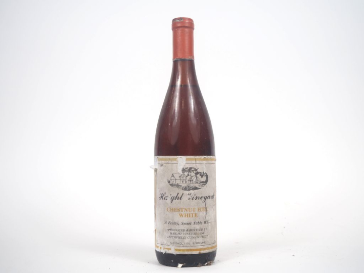 1 BOUTEILLE CHESTNUT HILL WHITE HAIGHT VINEYARD - ES/BS 