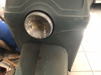 Vente aux enchères SCOOTER BERNADET Y 52 :  1ère M.E.C : 1954. Kilométrage relevé : 404 k