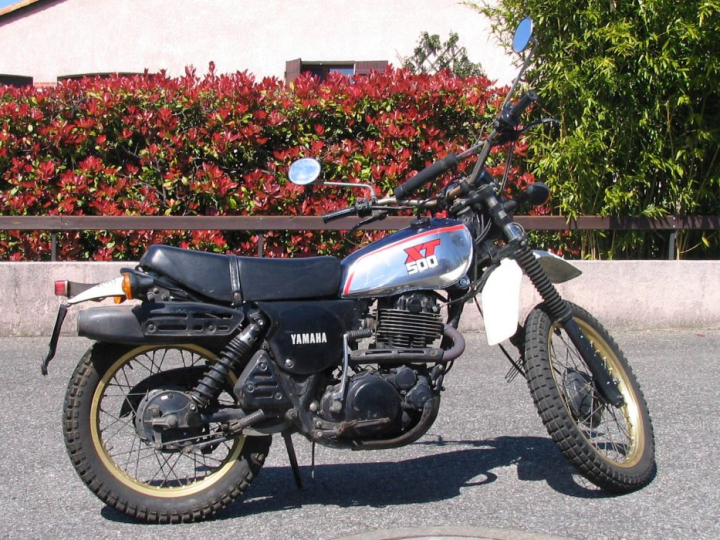 YAMAHA 500 XT :  Numéro de série :1U6139536. 1ère M.E.C : 1980. Kilomé