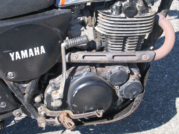 YAMAHA 500 XT :  Numéro de série :1U6139536. 1ère M.E.C : 1980. Kilomé