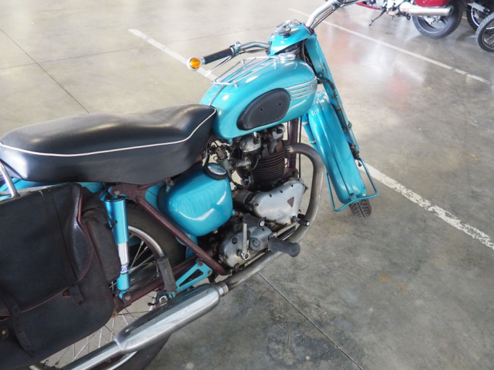 TRIUMPH SPEED :  Numéro de série : 5T81152. Numéro de boite de vitesse
