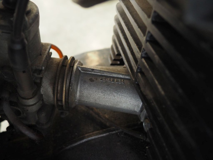 MZ 251 ETZ :  Numéro de série : 2602342. Numéro moteur : 1568784. 1ère