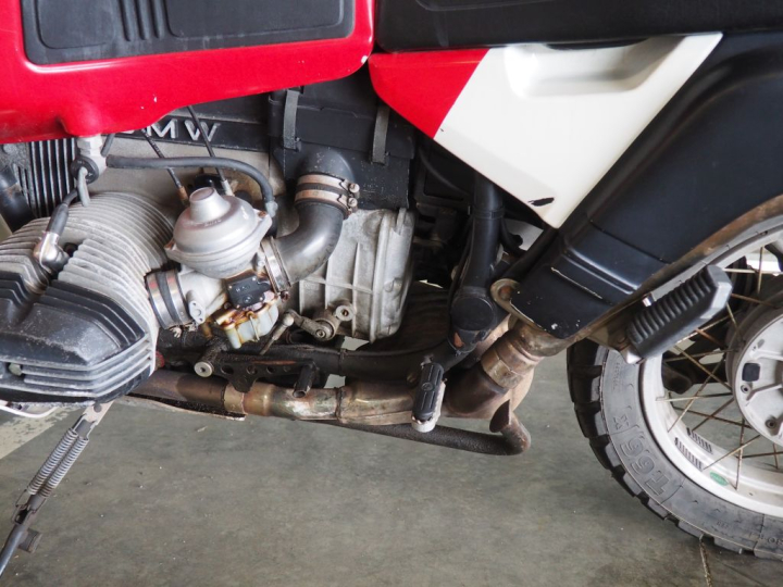BMW  R100 GS PARIS-DAKAR :  Pas de numéro de série frappé à froid lisi