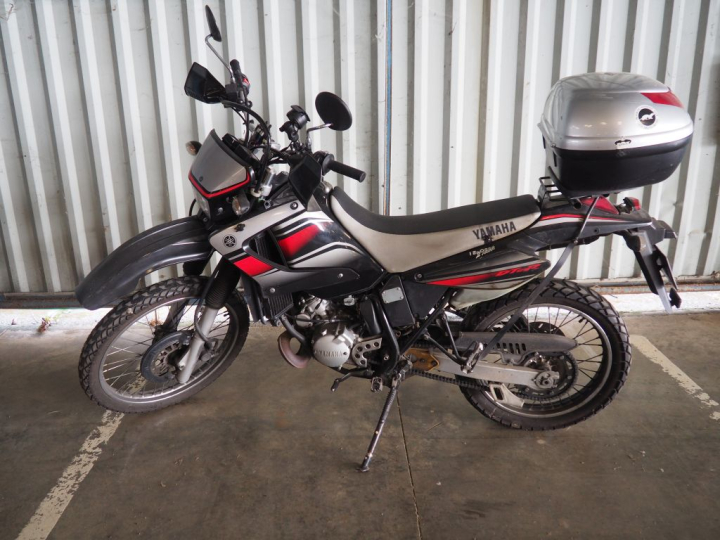 YAMAHA DTR 125 :  Numéro de série : VTLDE061000013110. 1ère M.E.C : 20