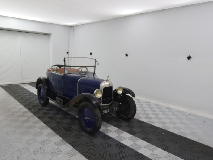 CITROEN C3 5HP TREFLE  :  Numéro de série 7765. Carte grise française.