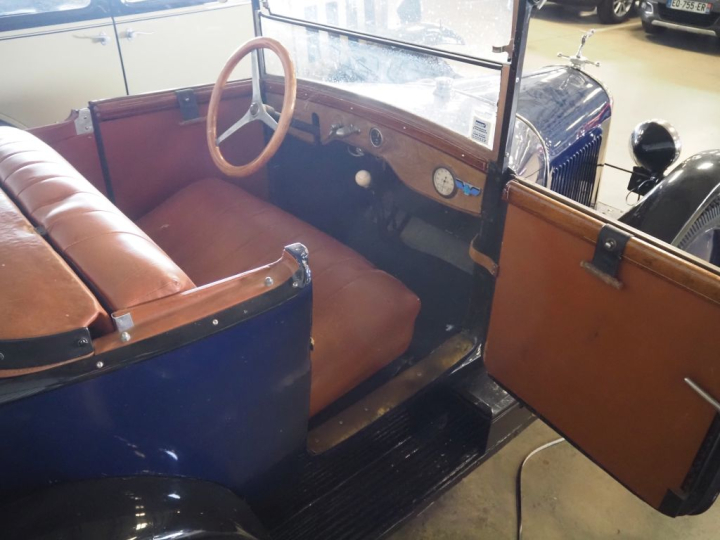 CITROEN C3 5HP TREFLE  :  Numéro de série 7765. Carte grise française.