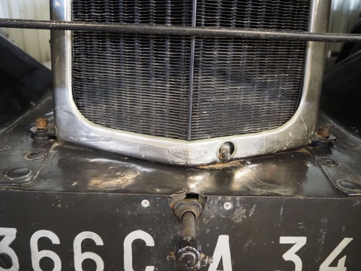 CITROEN C3 5HP TREFLE  :  Numéro de série 7765. Carte grise française.