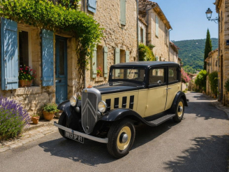 Vente aux enchères CITROEN ROSALIE BERLINE 8 :  Numéro de série :819805. 1ère M.E.C : 193