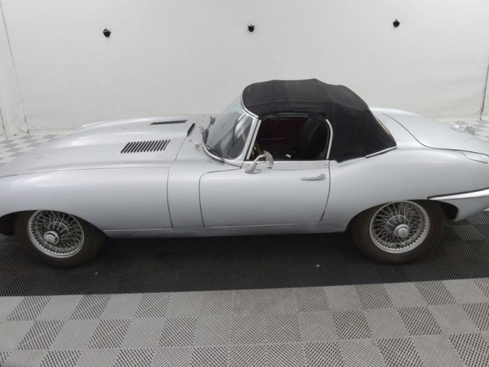 JAGUAR TYPE E CABRIOLET 4.2L BVM :  Import Usa. Carte grise française.