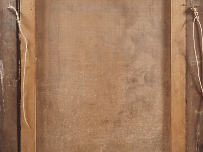 Ecole Romaine XVIIème. "les trois puttii" Huile sur toile  dans un cad