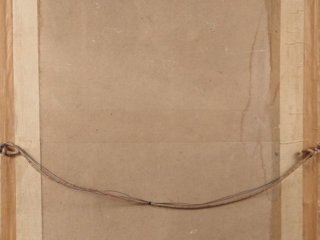 Ecole française XIXème monogrammée CC.  "l'ange de la Terre"  Pastel  